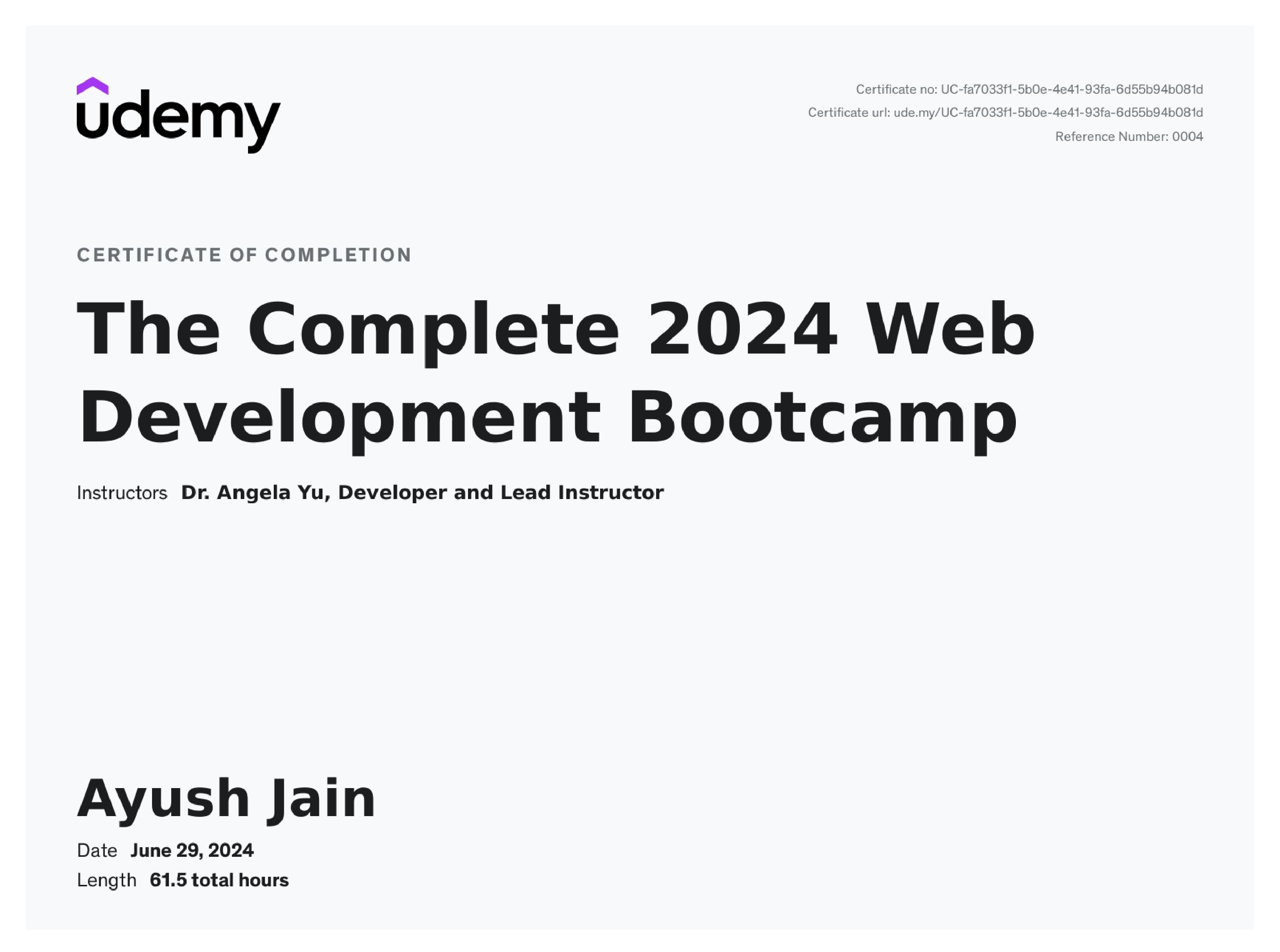 Generative AI for Software Development Skill Certificate